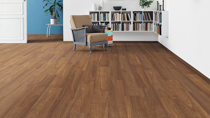 Ламинат Haro Tritty 100 Ироко 529052 фото в интерьере